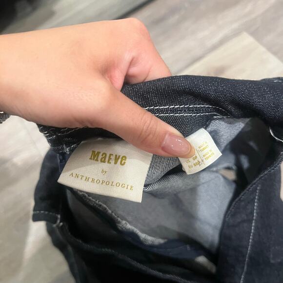 Anthropologie Maeve Wrapped Culotte Jumpsuit: Ponte Edition Size 0P - Picture 3 of 9